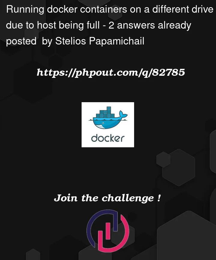 Question 82785 in Docker