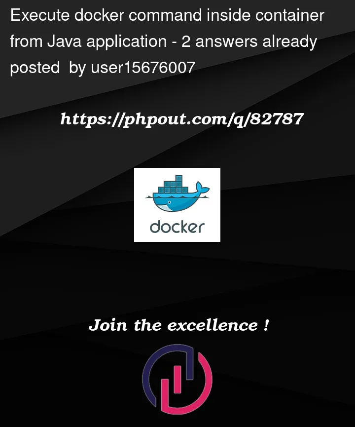 Question 82787 in Docker