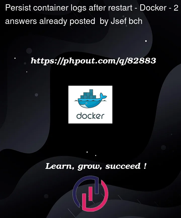 Question 82883 in Docker