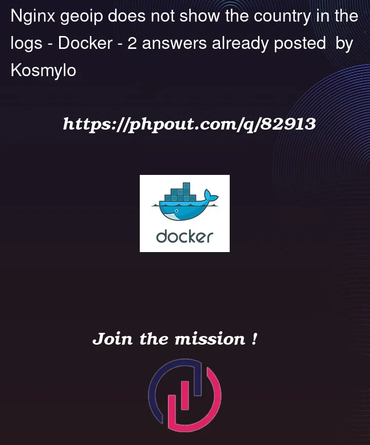 Question 82913 in Docker