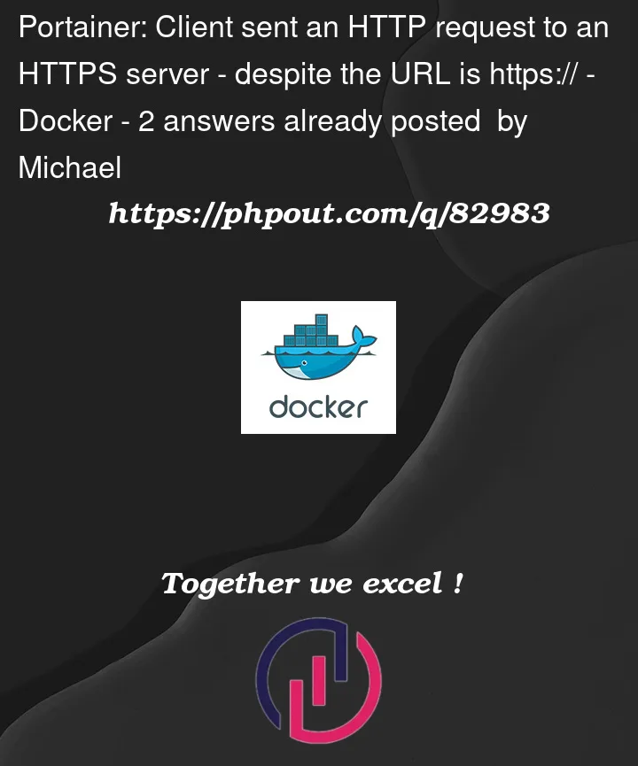 Question 82983 in Docker