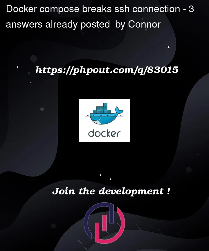 Question 83015 in Docker