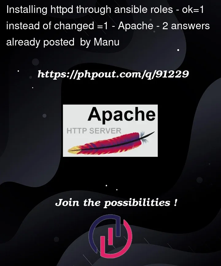 Question 91229 in Apache