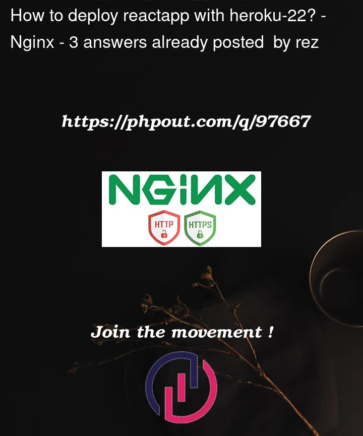 Question 97667 in Nginx