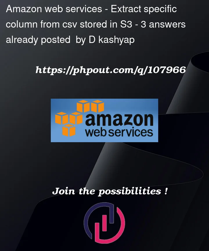 Question 107966 in Amazon Web Sevices