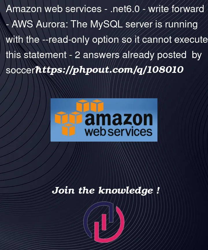 Question 108010 in Amazon Web Sevices