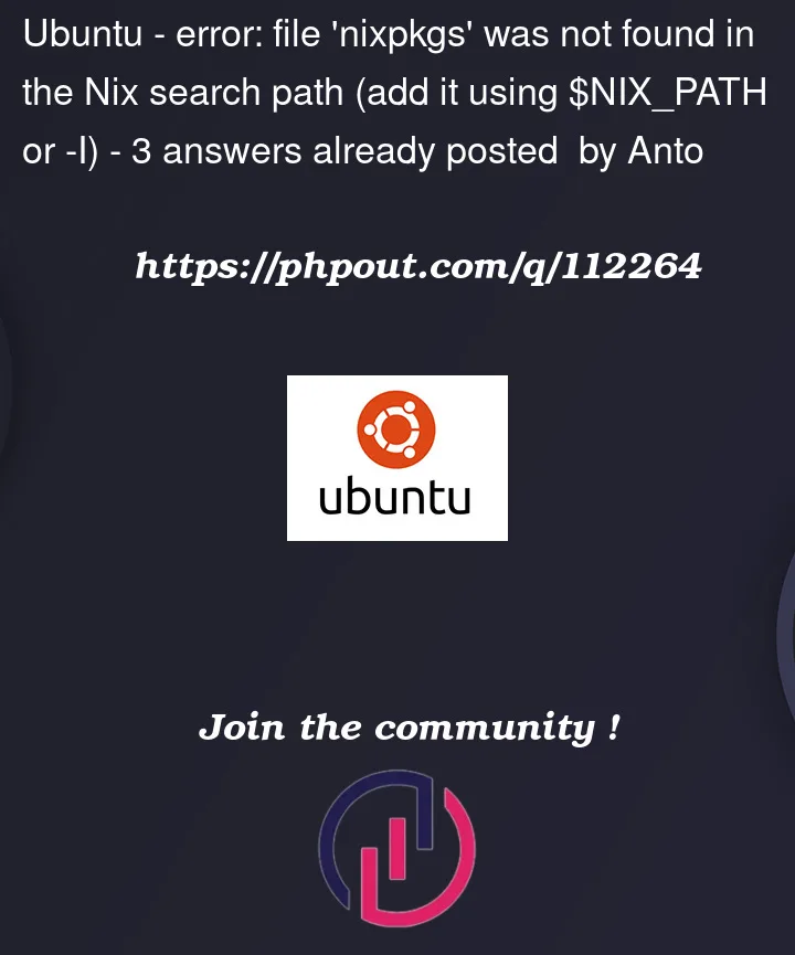 Question 112264 in Ubuntu