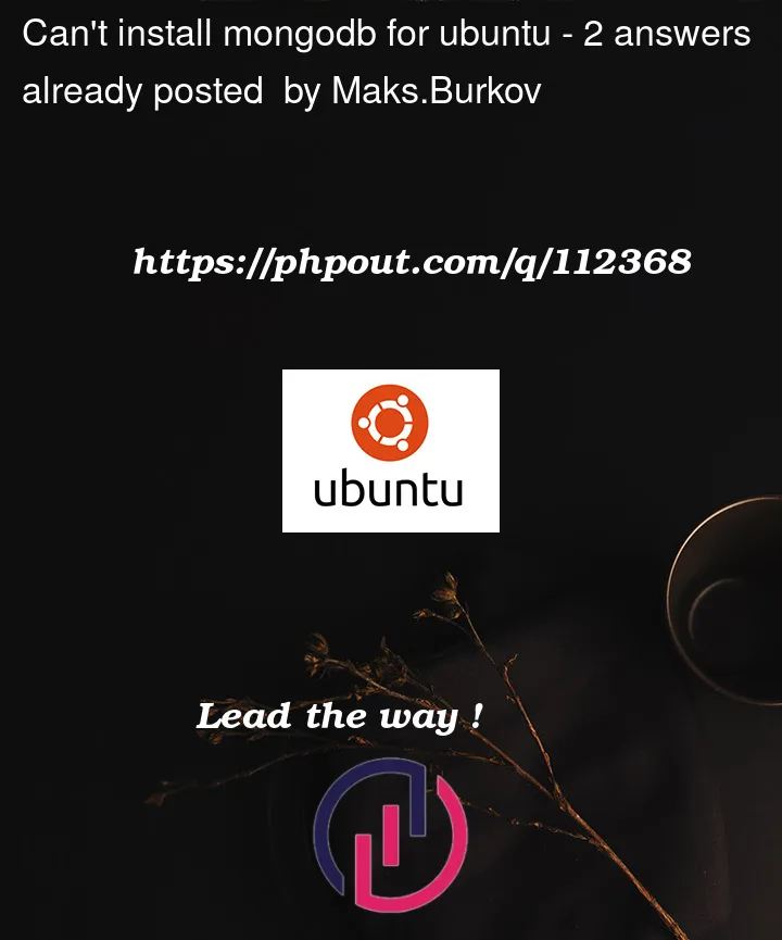 Question 112368 in Ubuntu