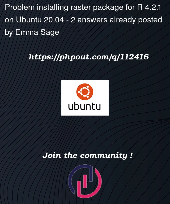 Question 112416 in Ubuntu