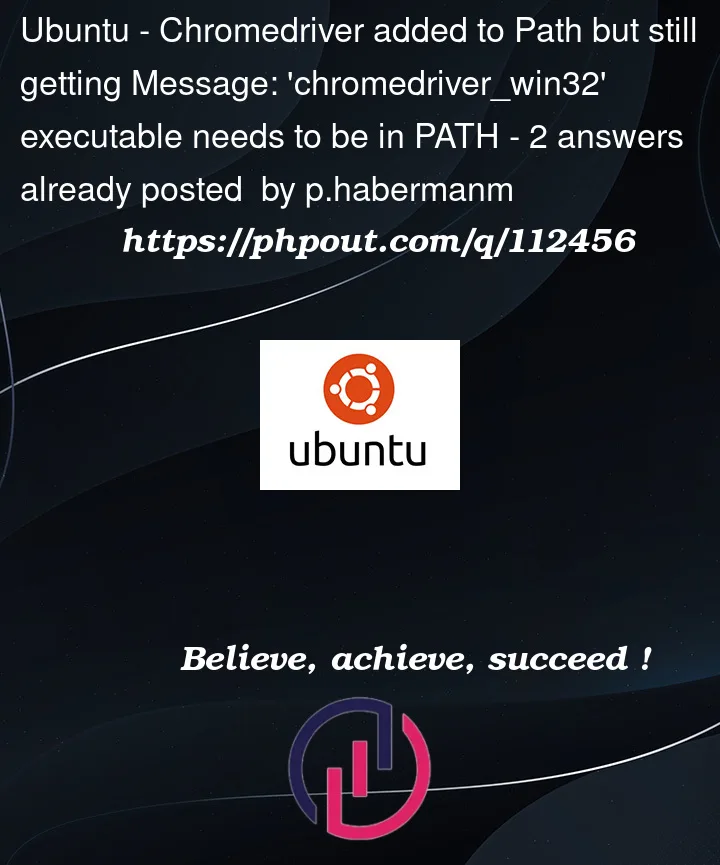 Question 112456 in Ubuntu