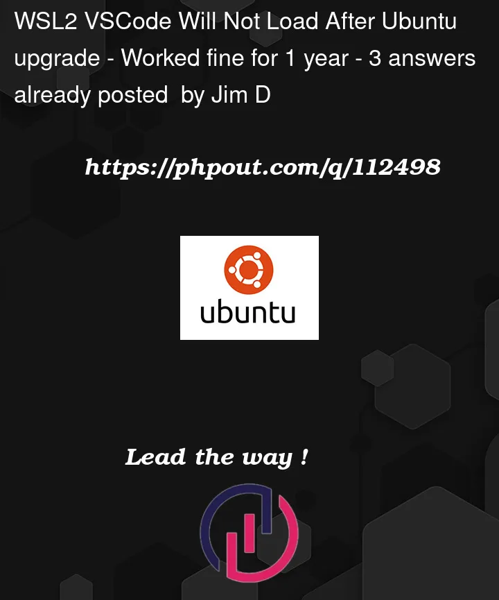 Question 112498 in Ubuntu