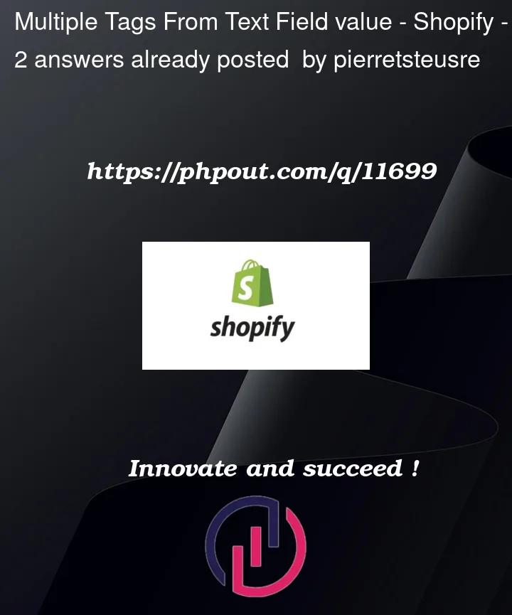 Question 11699 in Shopify