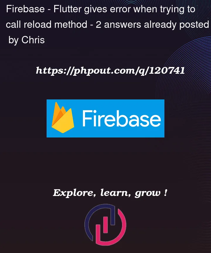 Question 120741 in Firebase