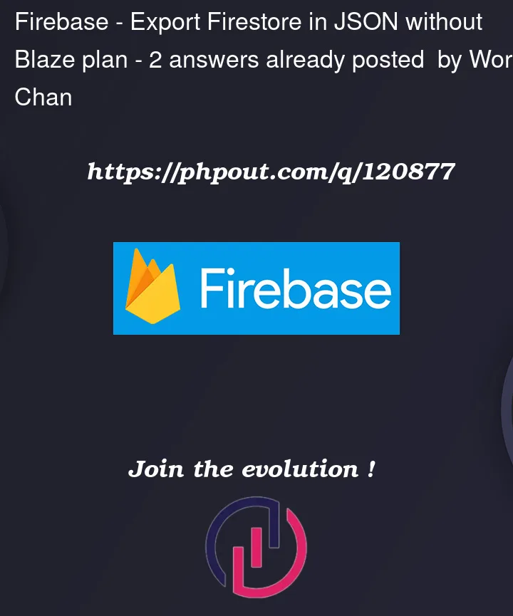 Question 120877 in Firebase