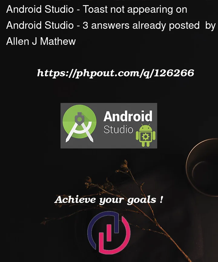 Question 126266 in Android Studio