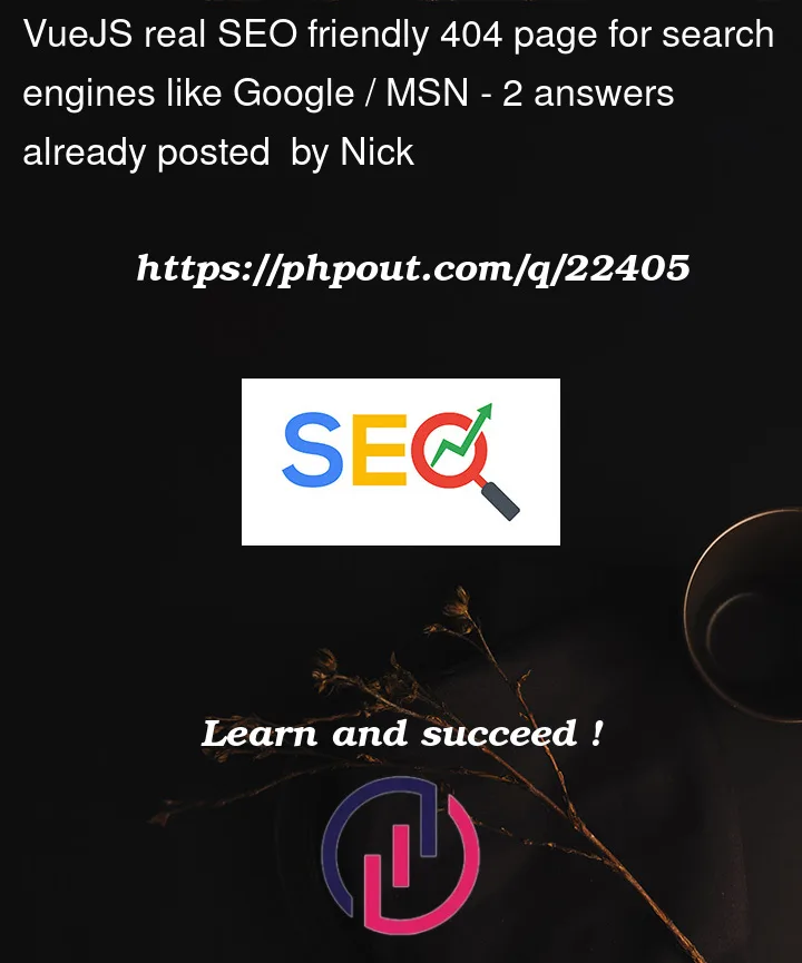 Question 22405 in SEO