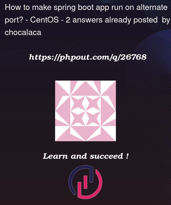 Question 26768 in CentOS