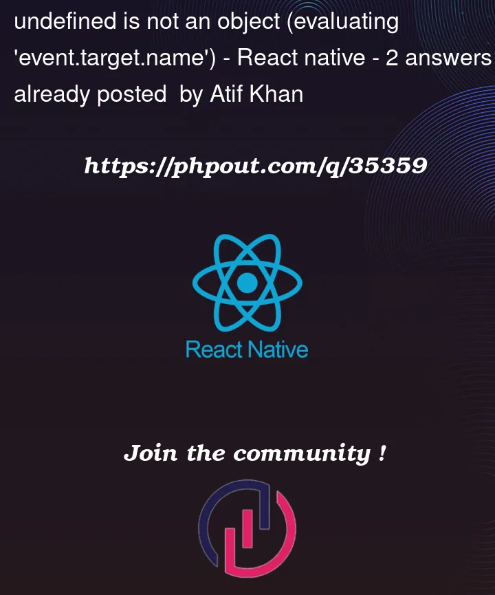 Question 35359 in React native