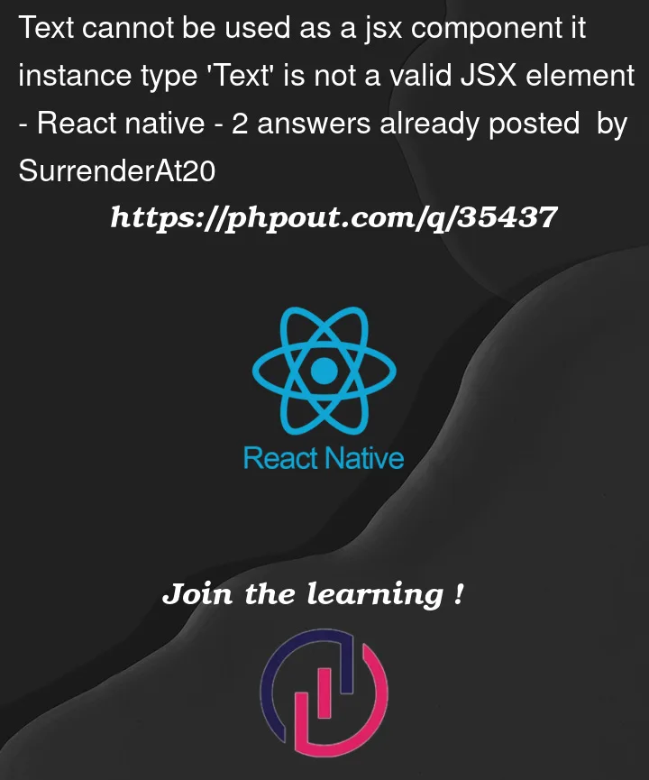 Question 35437 in React native