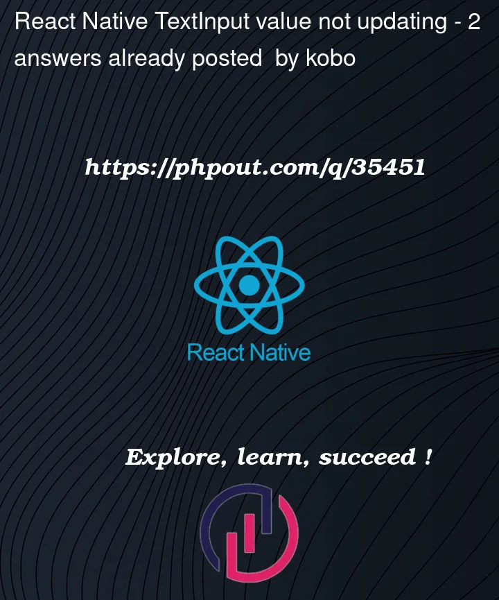 Question 35451 in React native