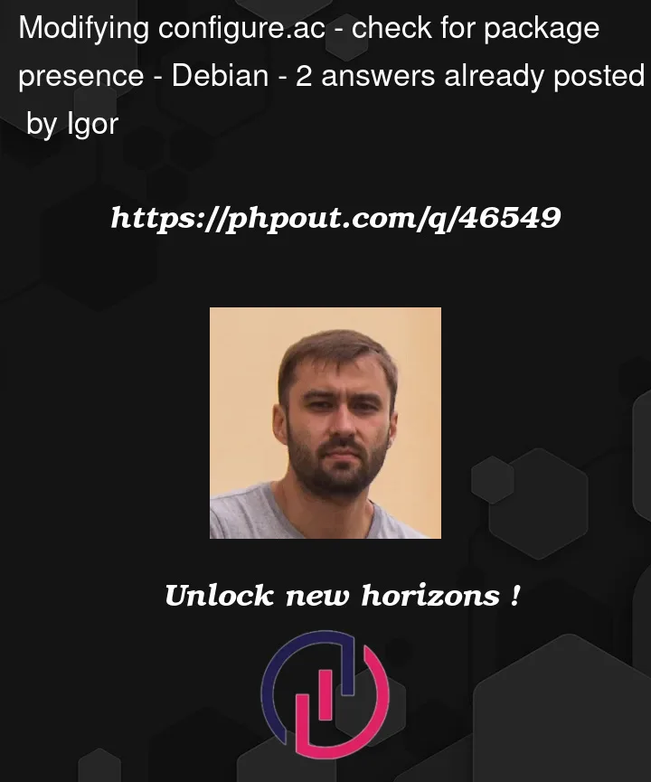 Question 46549 in Debian