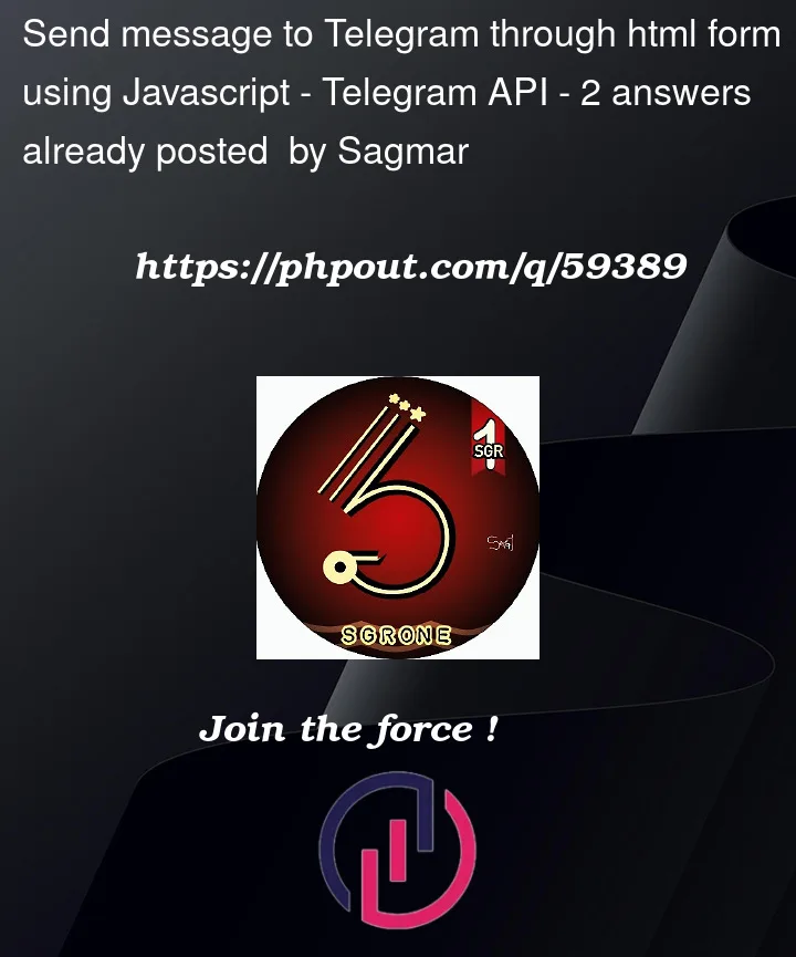 Question 59389 in Telegram API