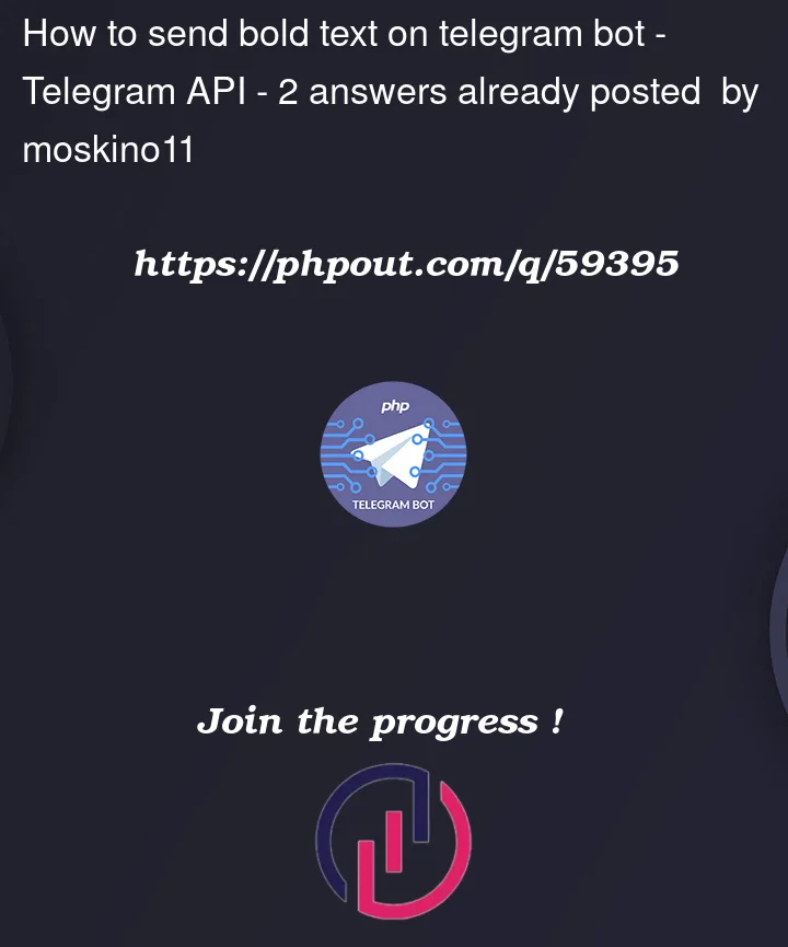 Question 59395 in Telegram API
