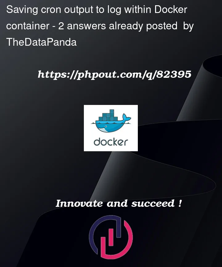 Question 82395 in Docker