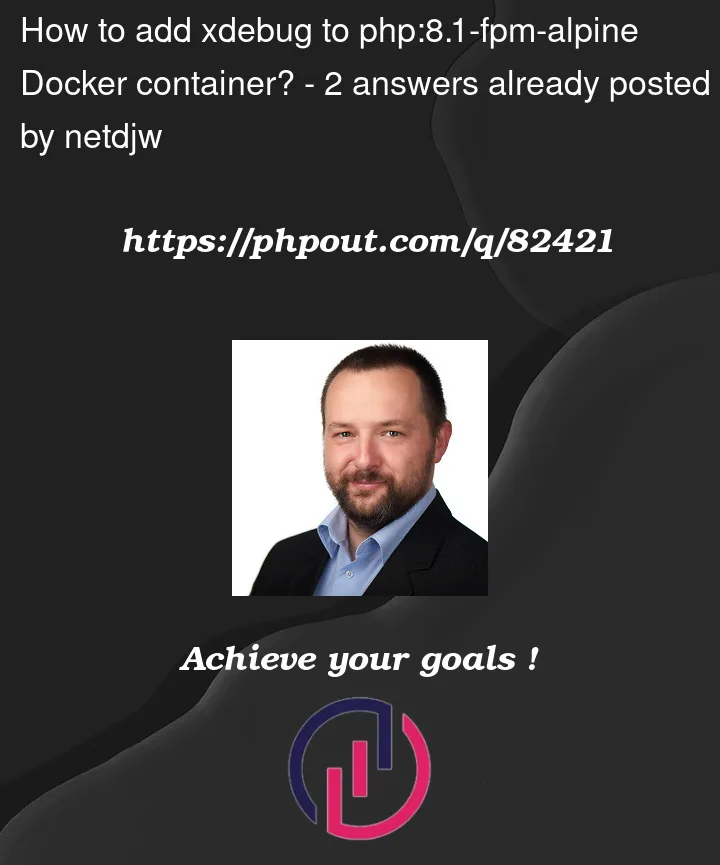 Question 82421 in Docker