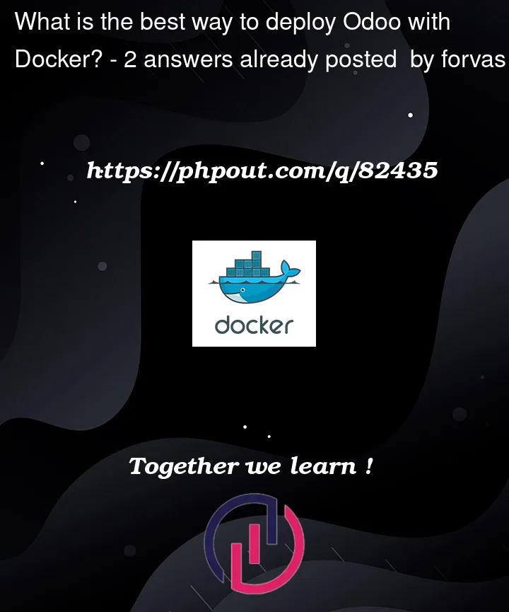 Question 82435 in Docker