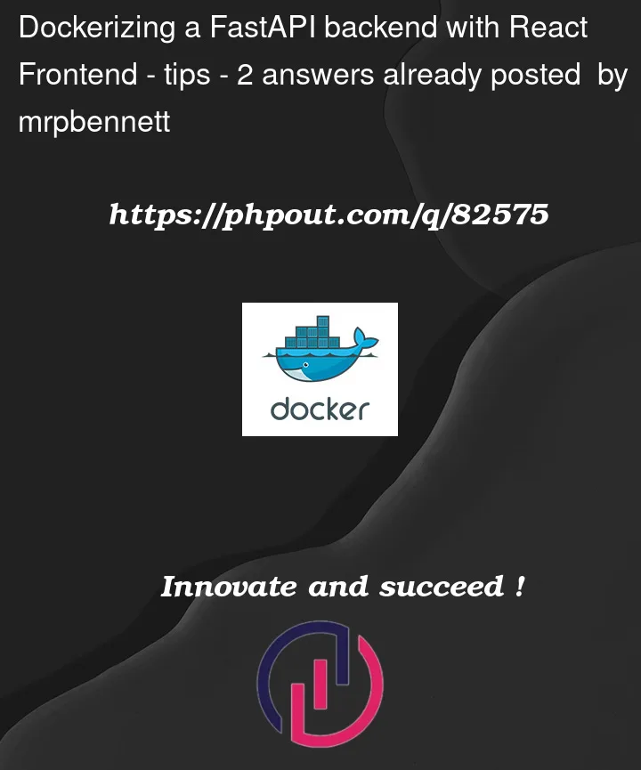 Question 82575 in Docker