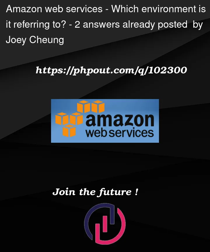 Question 102300 in Amazon Web Sevices