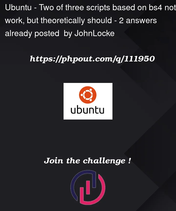 Question 111950 in Ubuntu