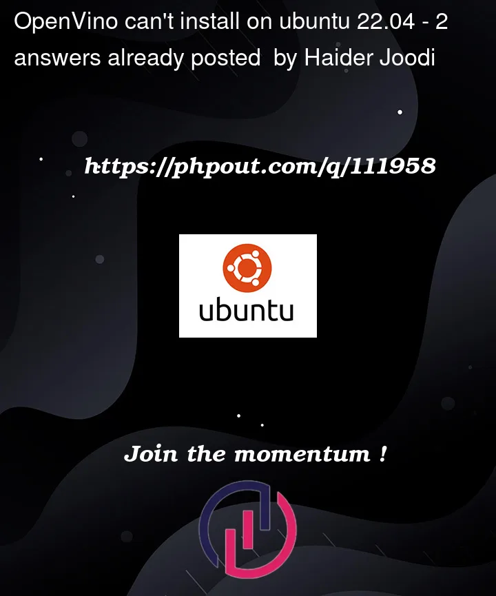 Question 111958 in Ubuntu