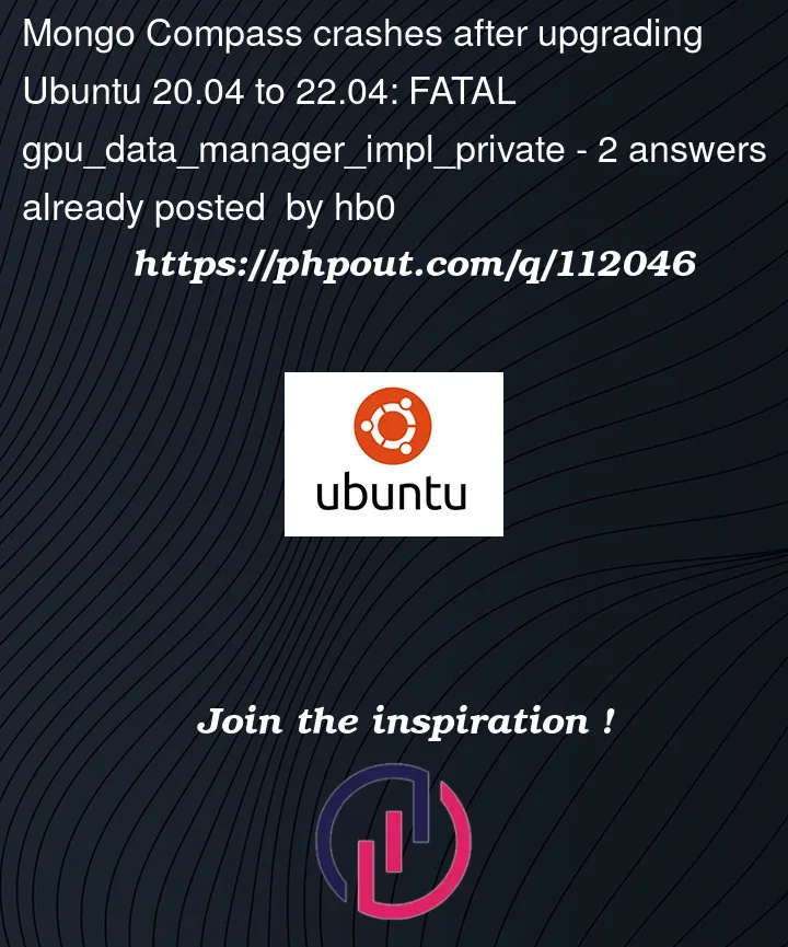 Question 112046 in Ubuntu