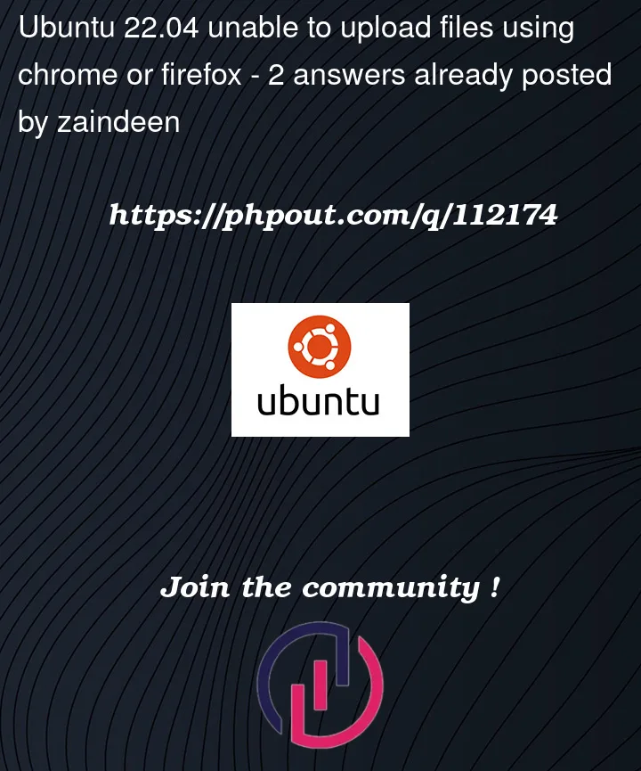 Question 112174 in Ubuntu