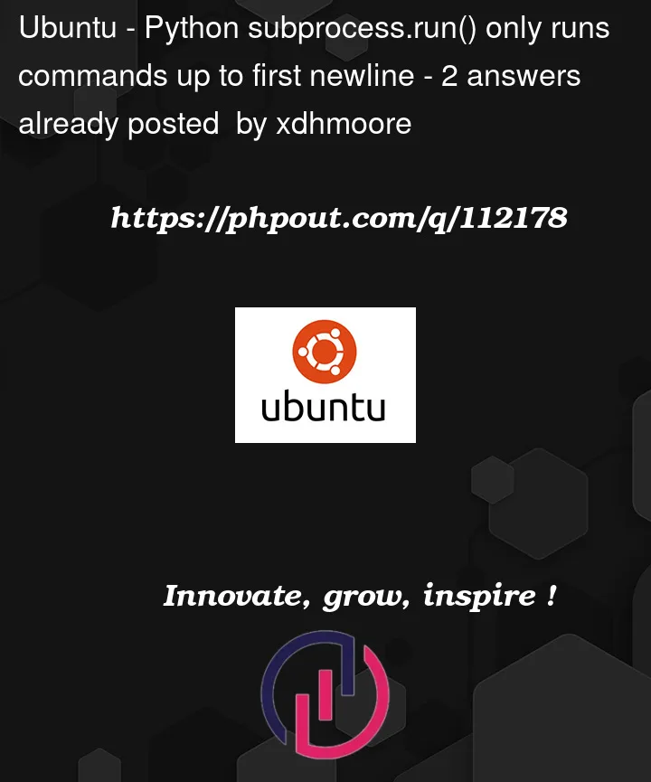 Question 112178 in Ubuntu