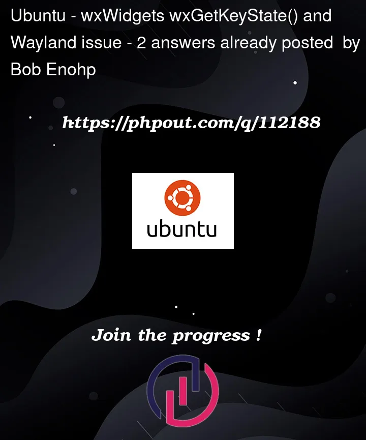 Question 112188 in Ubuntu