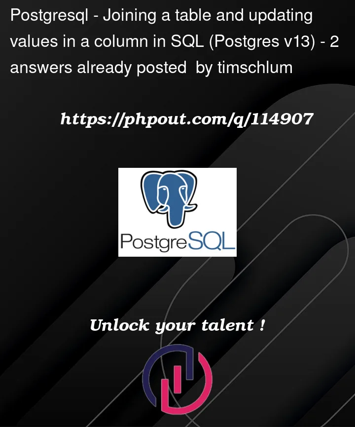 Question 114907 in PostgreSQL