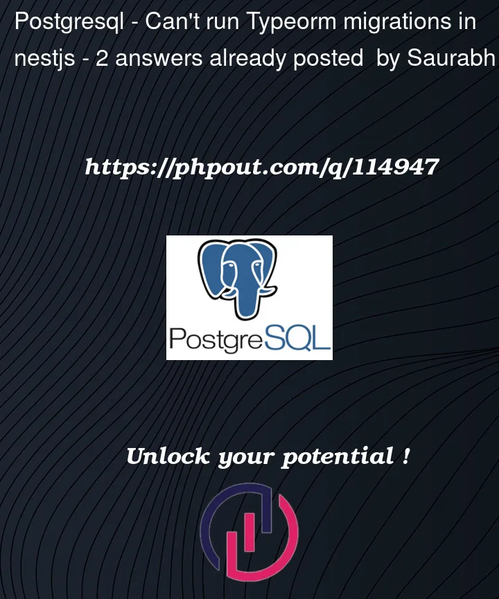 Question 114947 in PostgreSQL