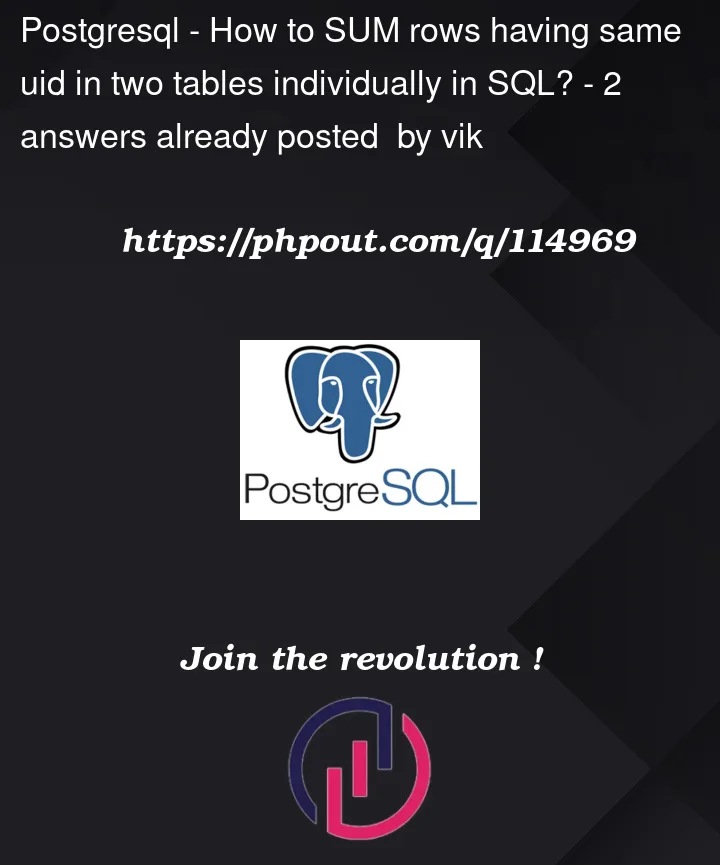 Question 114969 in PostgreSQL