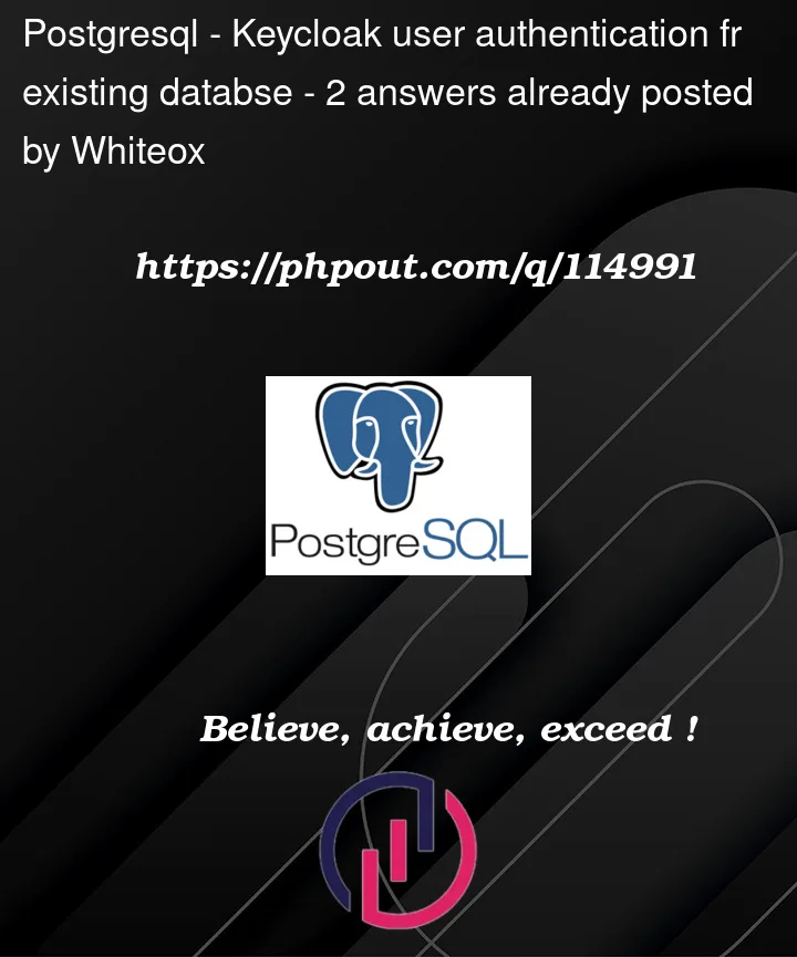 Question 114991 in PostgreSQL