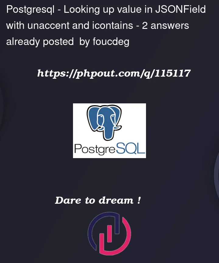 Question 115117 in PostgreSQL