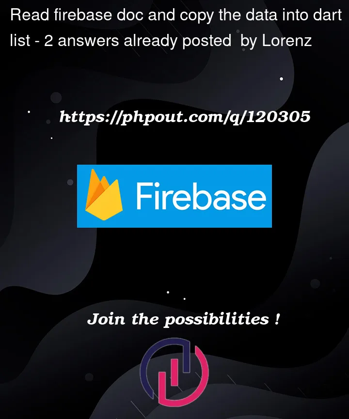 Question 120305 in Firebase