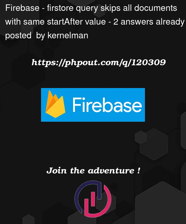 Question 120309 in Firebase