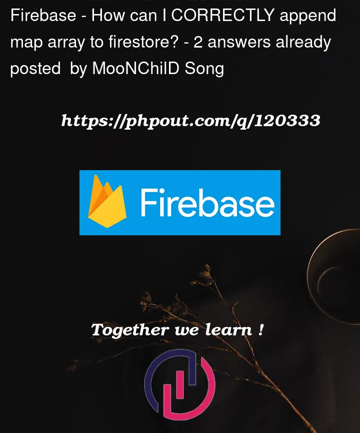 Question 120333 in Firebase