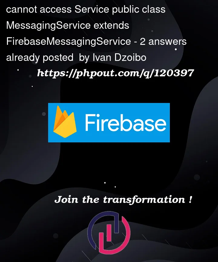 Question 120397 in Firebase