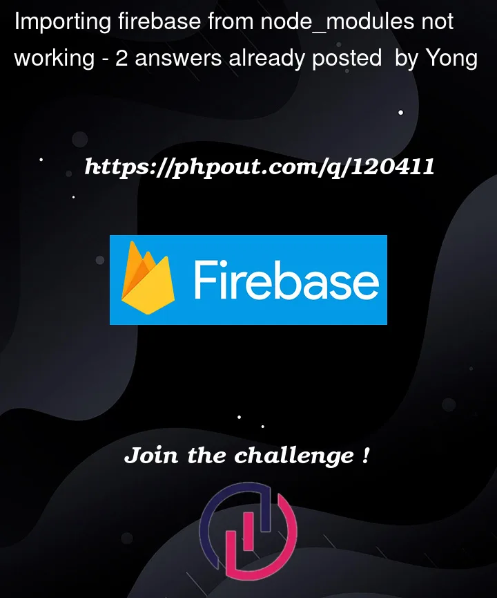 Question 120411 in Firebase