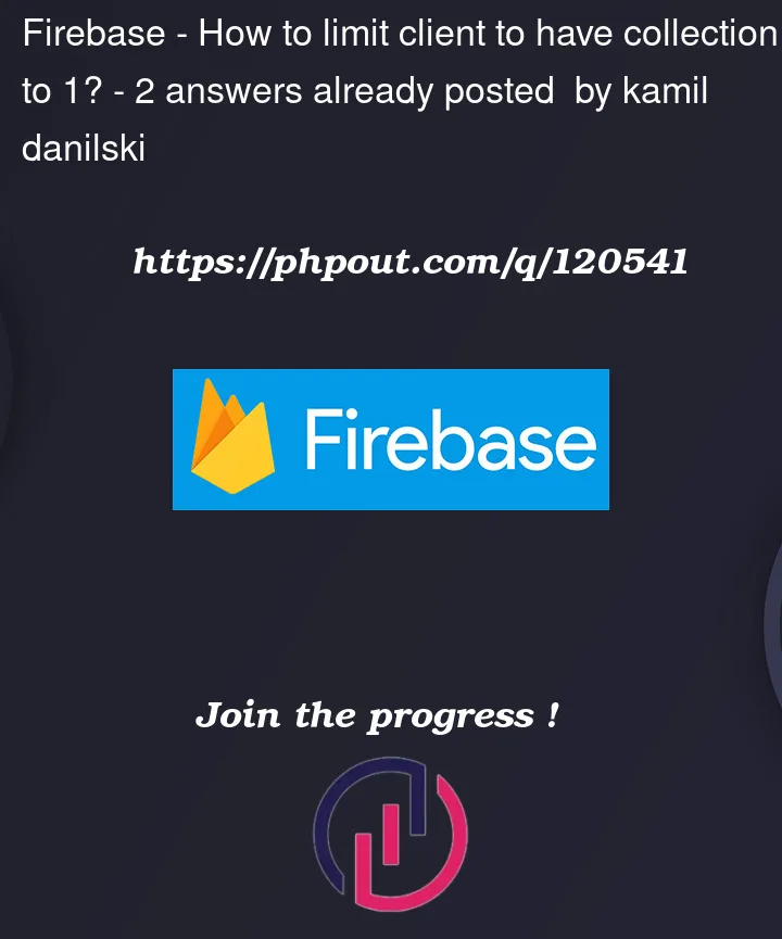 Question 120541 in Firebase