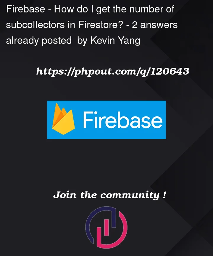 Question 120643 in Firebase
